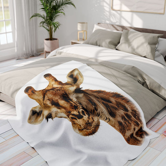 Giraffe Cosy Arctic Fleece Blanket