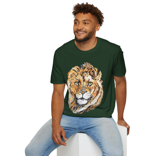 Lion Cotton Unisex T-Shirt