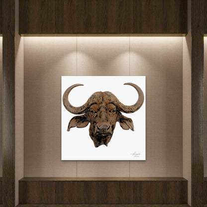 Cape Buffalo Fine Art Giclée Matte Poster - HD Printing