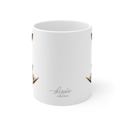 Rhino White Ceramic 11oz Mug