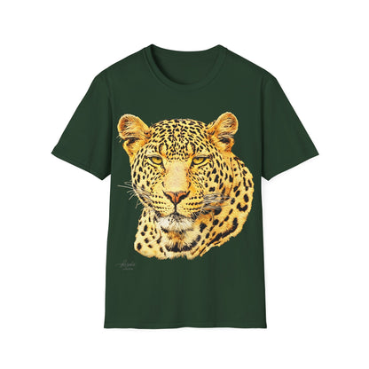 Leopard Unisex Cotton T-Shirt
