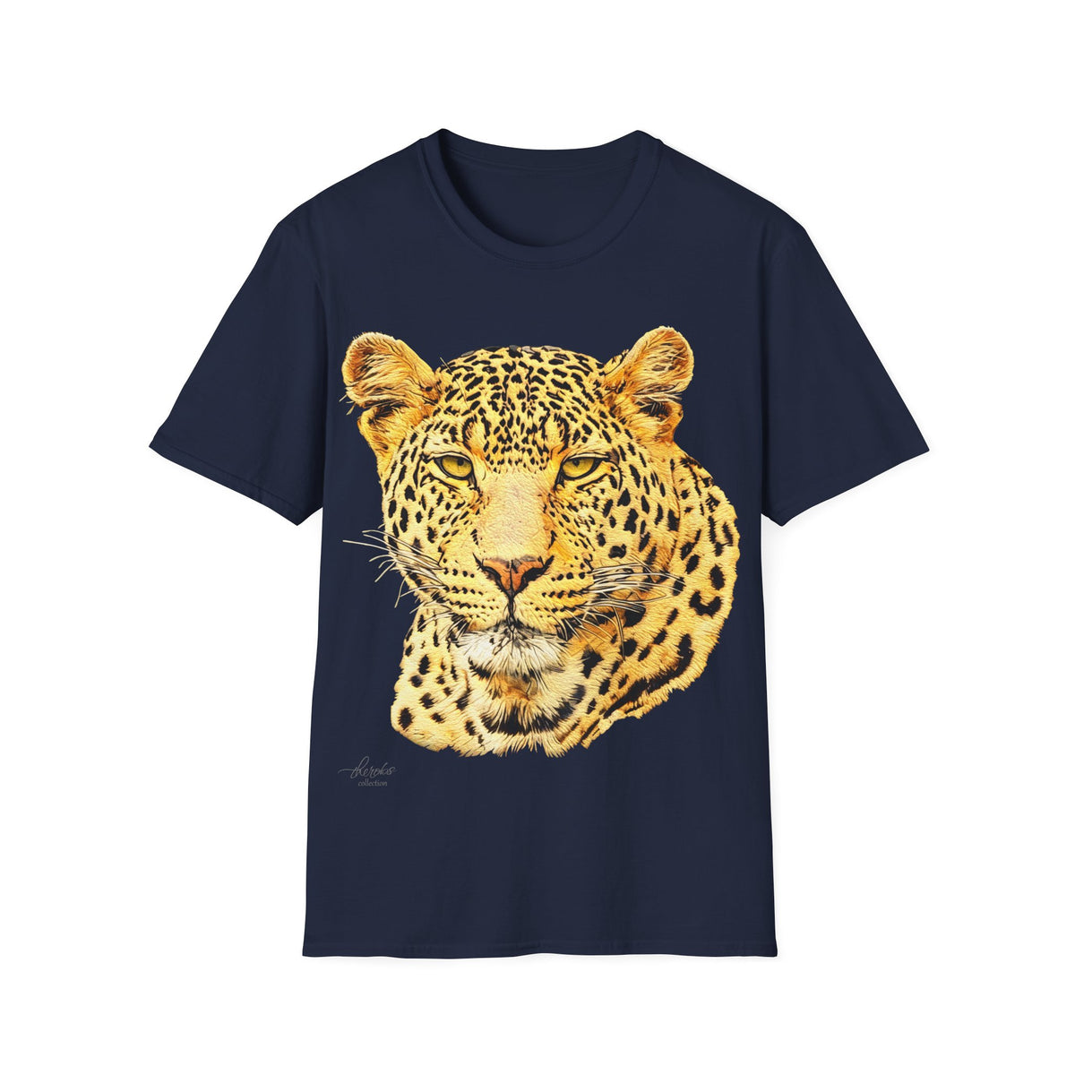 Leopard Unisex Cotton T-Shirt