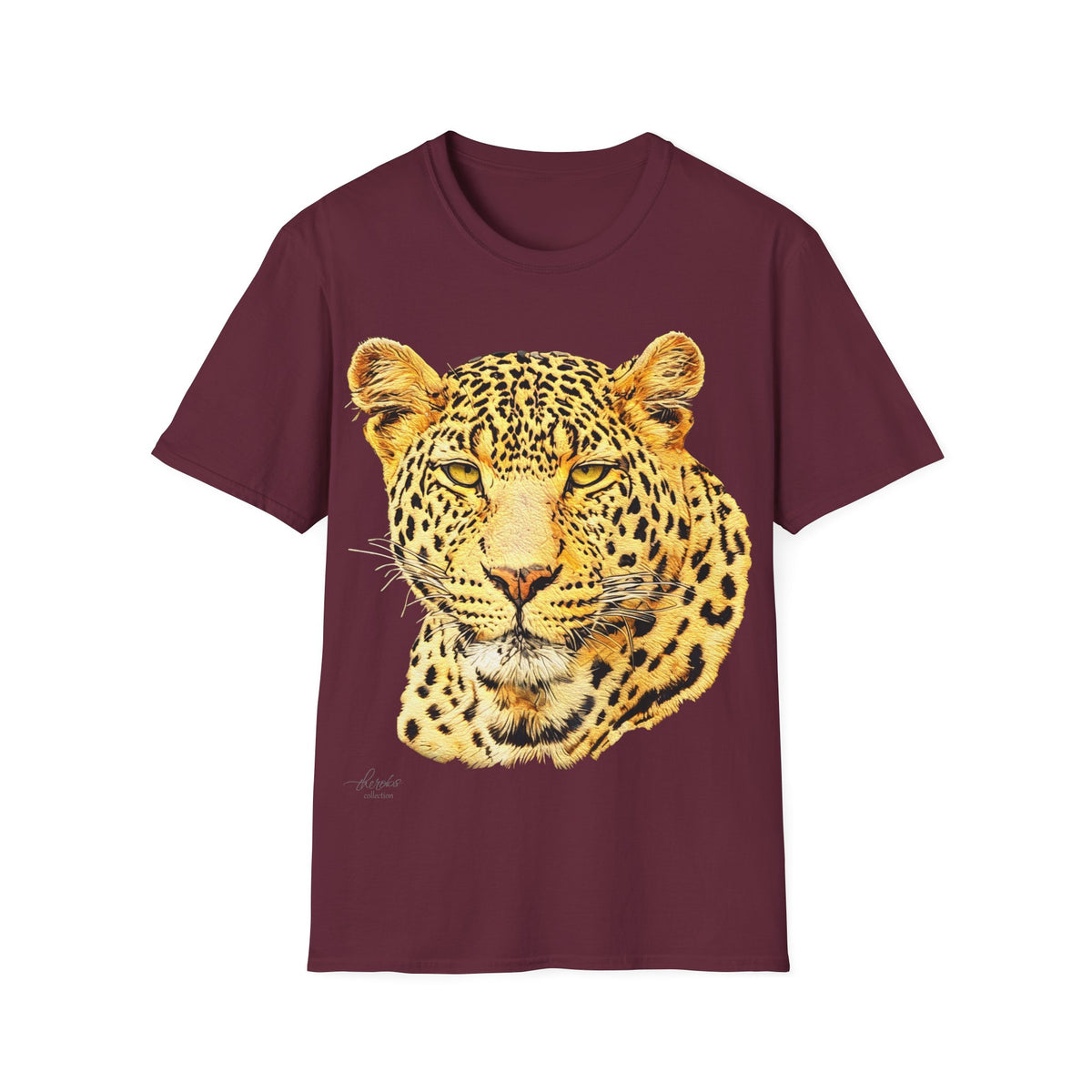 Leopard Unisex Cotton T-Shirt