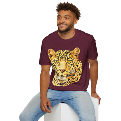 Leopard Unisex Cotton T-Shirt