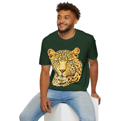 Leopard Unisex Cotton T-Shirt
