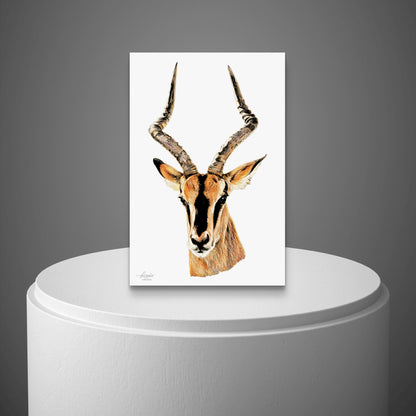 Impala Fine Art Giclée Matte Poster
