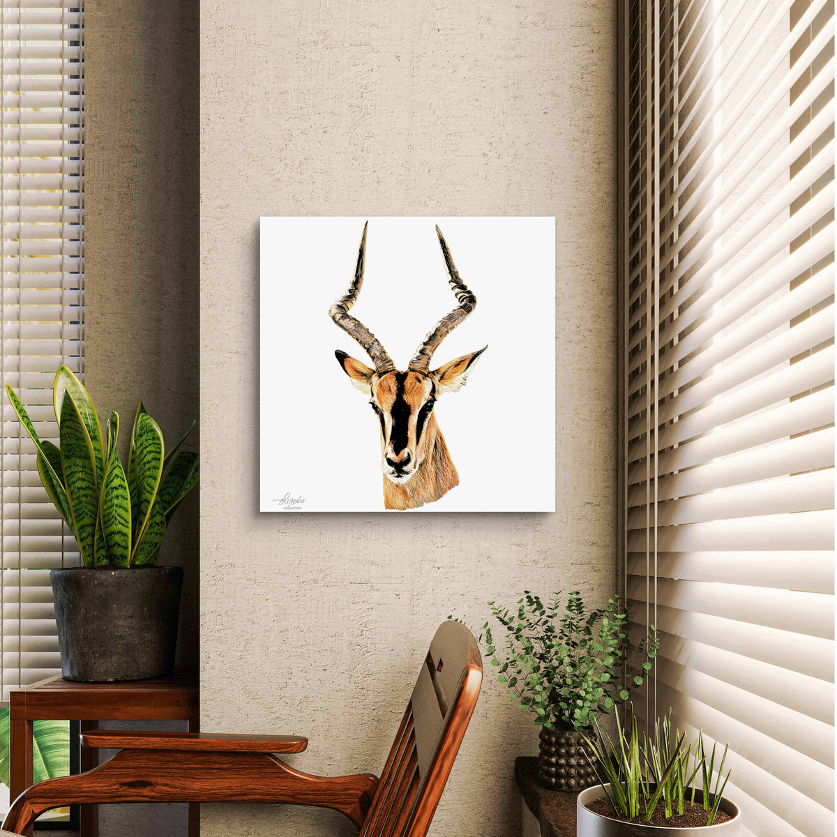 Impala Fine Art Giclée Matte Poster