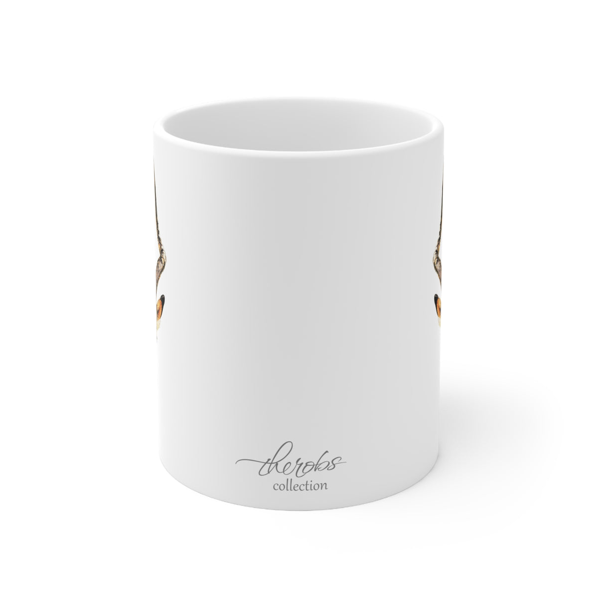 Impala White Ceramic 11oz Mug