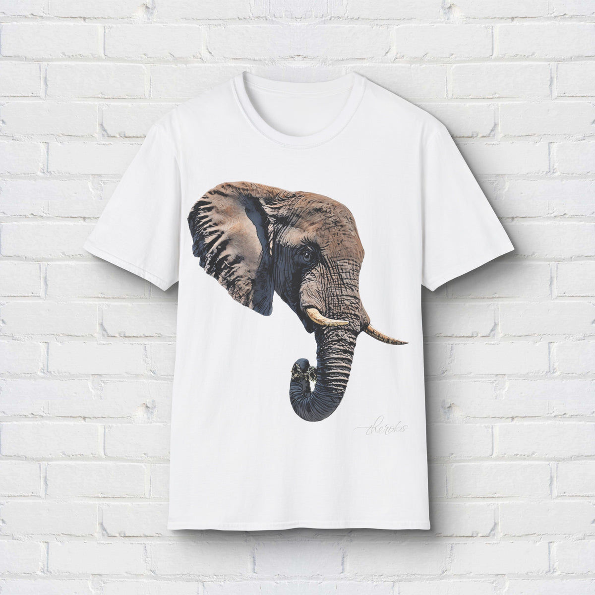Elephant Unisex Cotton T-Shirt