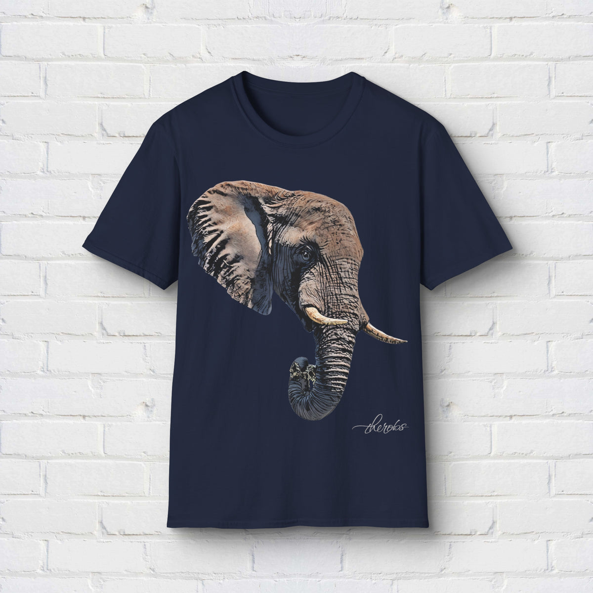 Elephant Unisex Cotton T-Shirt