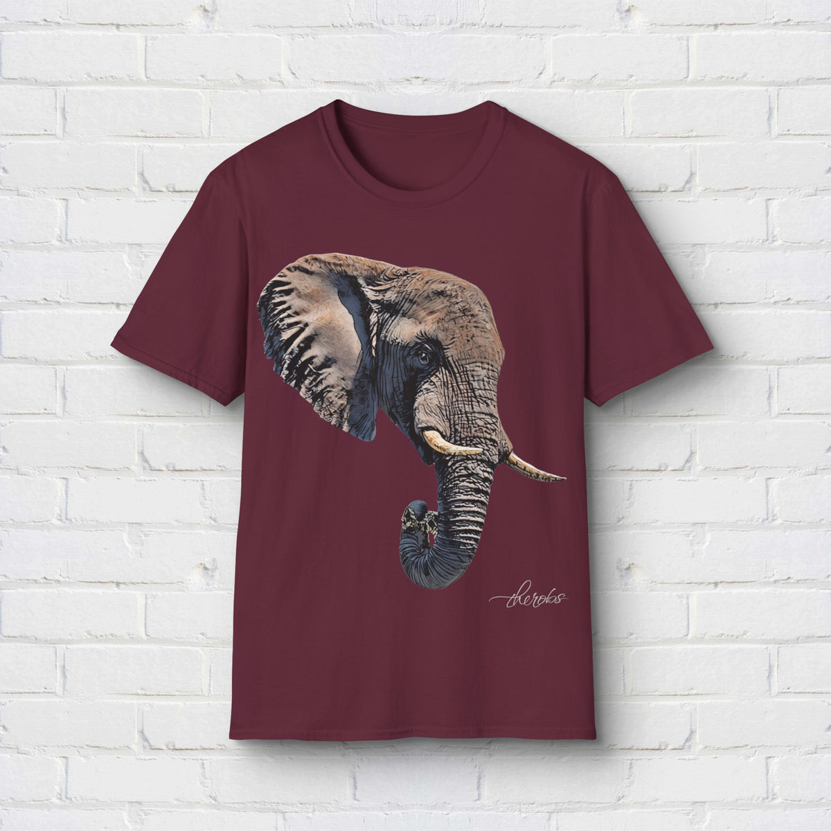 Elephant Unisex Cotton T-Shirt