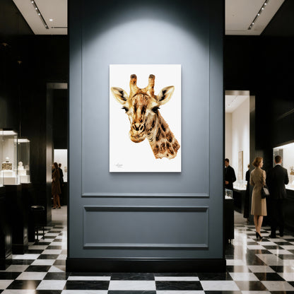 Giraffe Fine Art Giclée Matte Poster