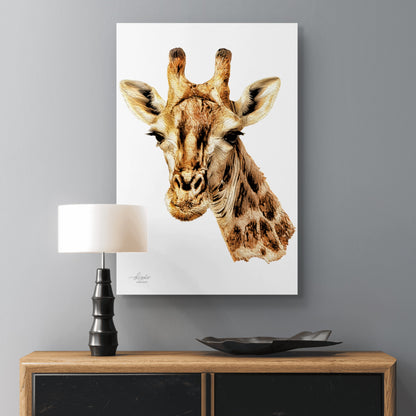 Giraffe Fine Art Giclée Matte Poster