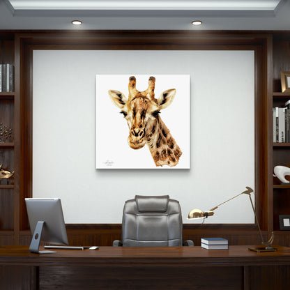Giraffe Fine Art Giclée Matte Poster