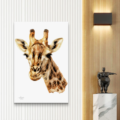 Giraffe Fine Art Giclée Matte Poster
