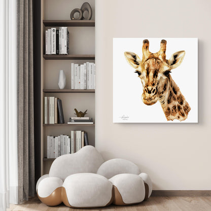 Giraffe Fine Art Giclée Matte Poster