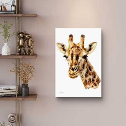 Giraffe Fine Art Giclée Matte Poster