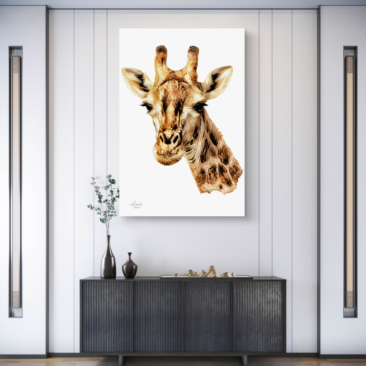 Giraffe Fine Art Giclée Matte Poster