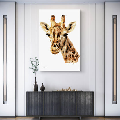 Giraffe Fine Art Giclée Matte Poster
