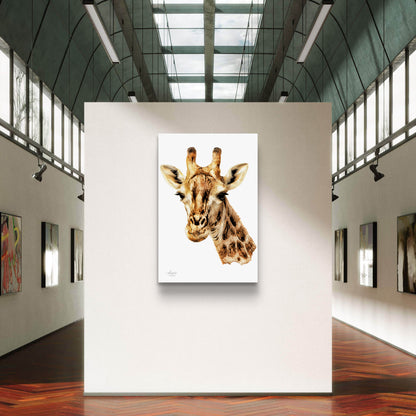 Giraffe Fine Art Giclée Matte Poster