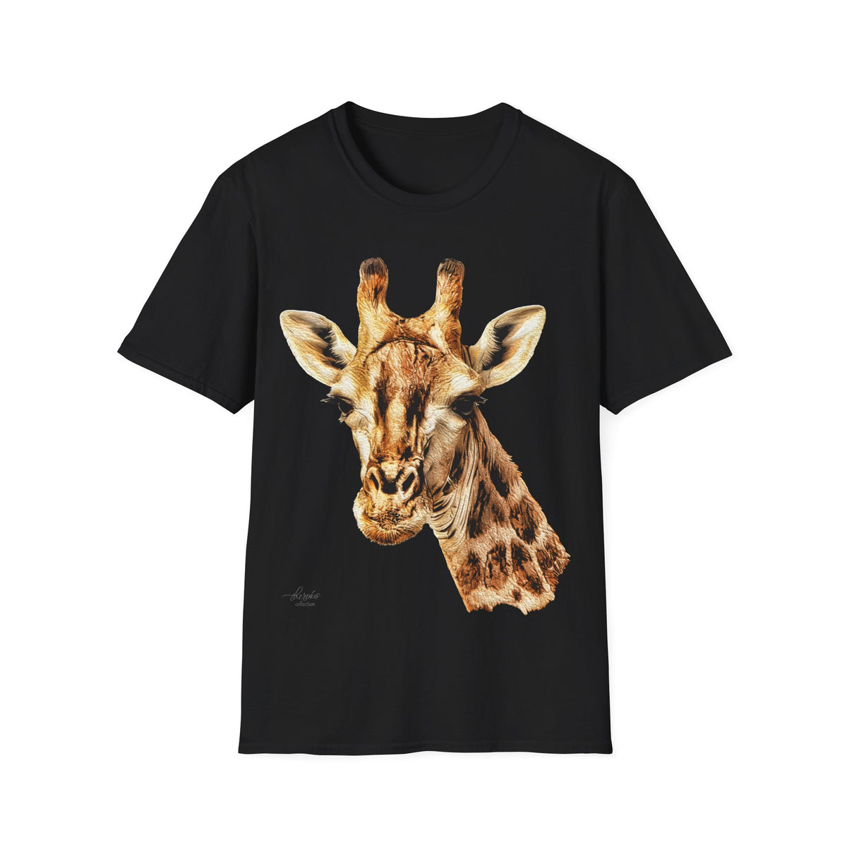 Giraffe Unisex Cotton T-Shirt