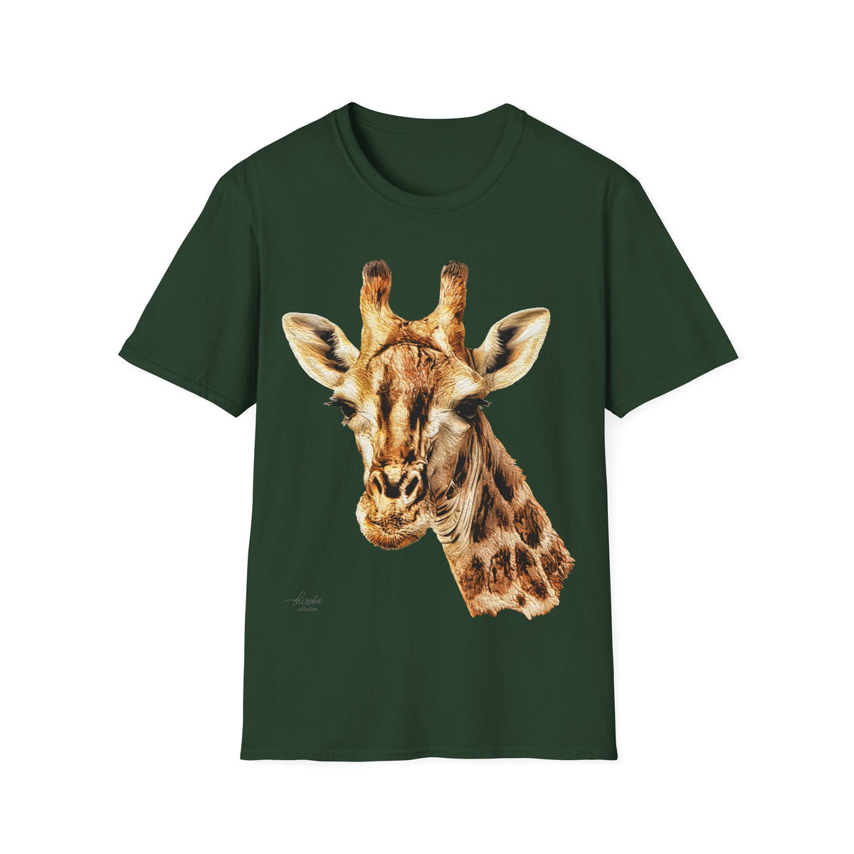 Giraffe Unisex Cotton T-Shirt
