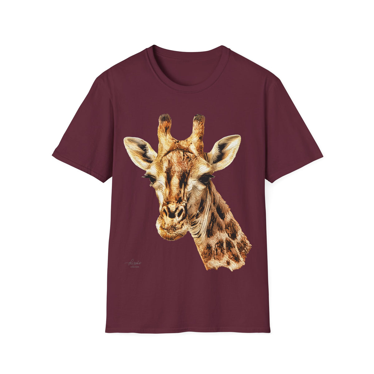 Giraffe Unisex Cotton T-Shirt