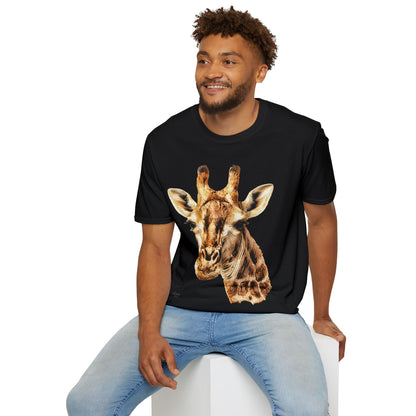 Giraffe Unisex Cotton T-Shirt