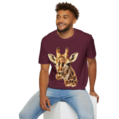 Giraffe Unisex Cotton T-Shirt