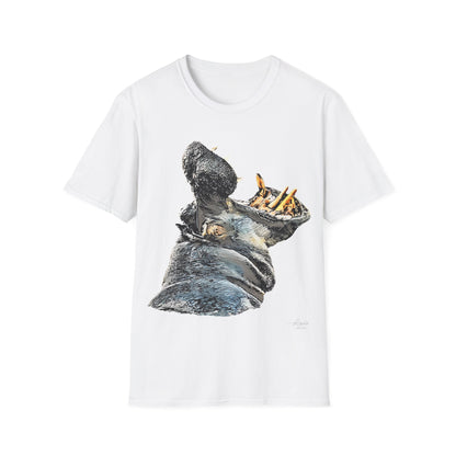 Hippo Unisex Cotton T-Shirt