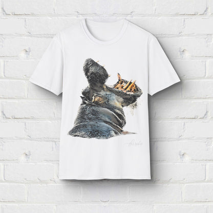 Hippo Unisex Cotton T-Shirt