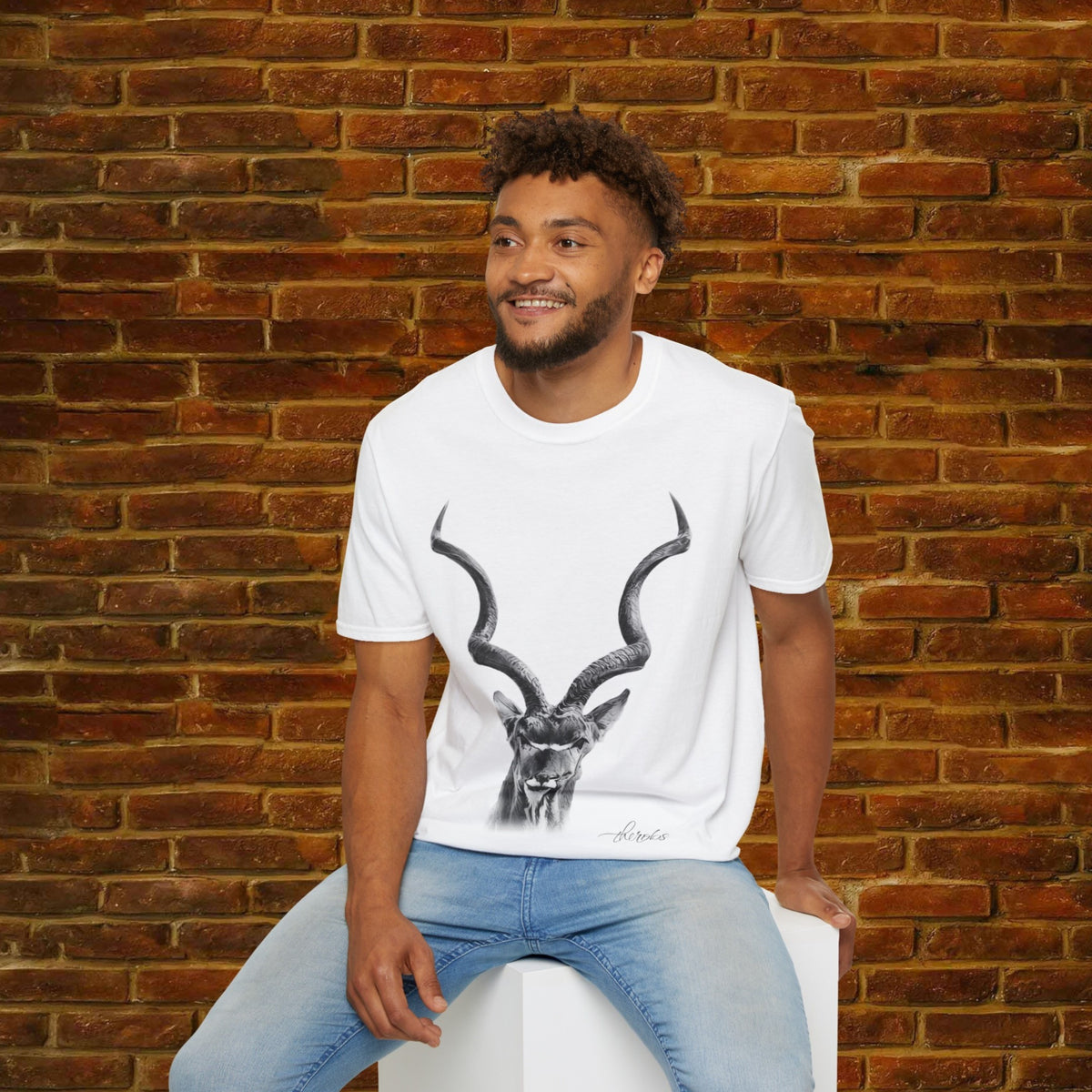 Kudu Unisex Cotton T-Shirt