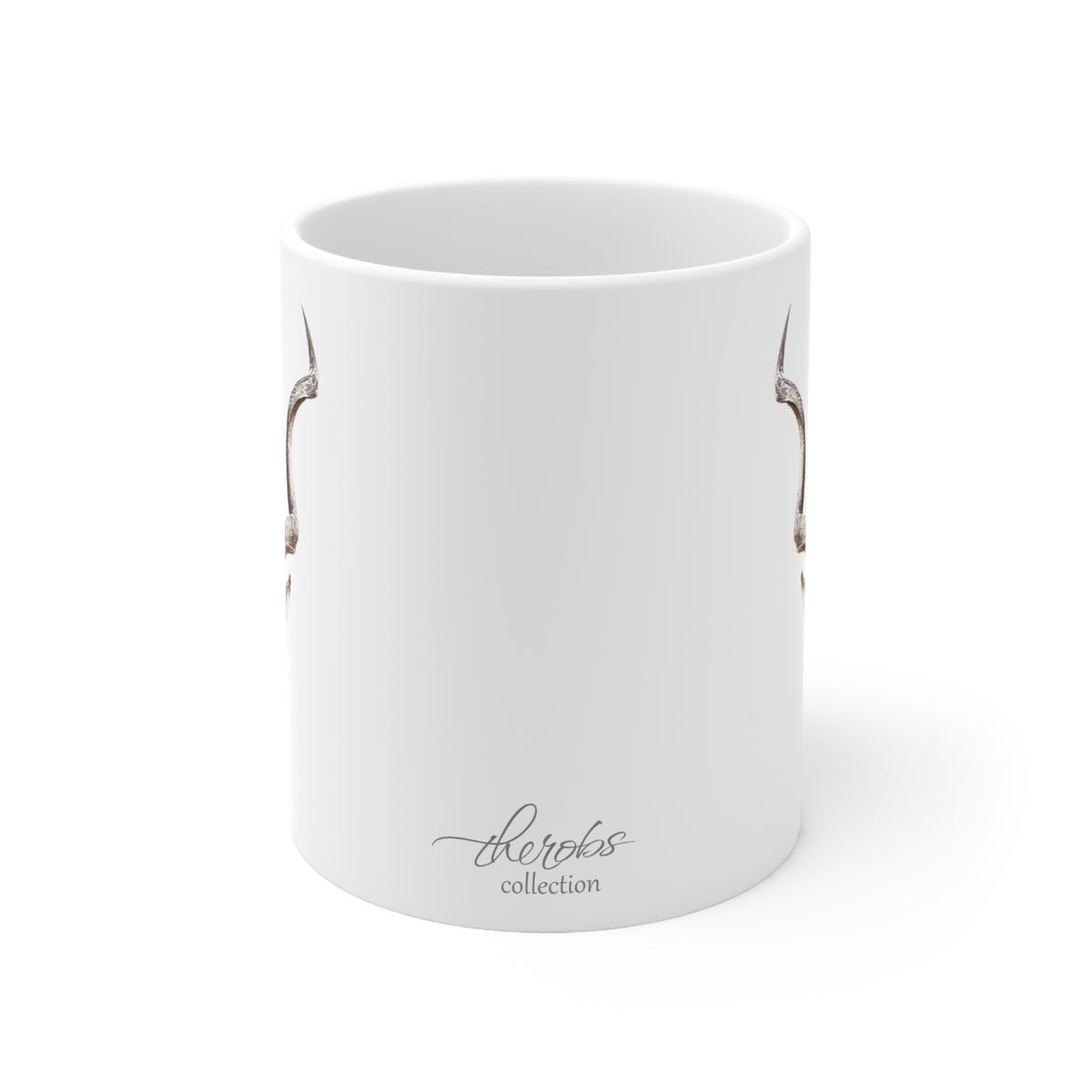 Kudu White Ceramic 11oz Mug