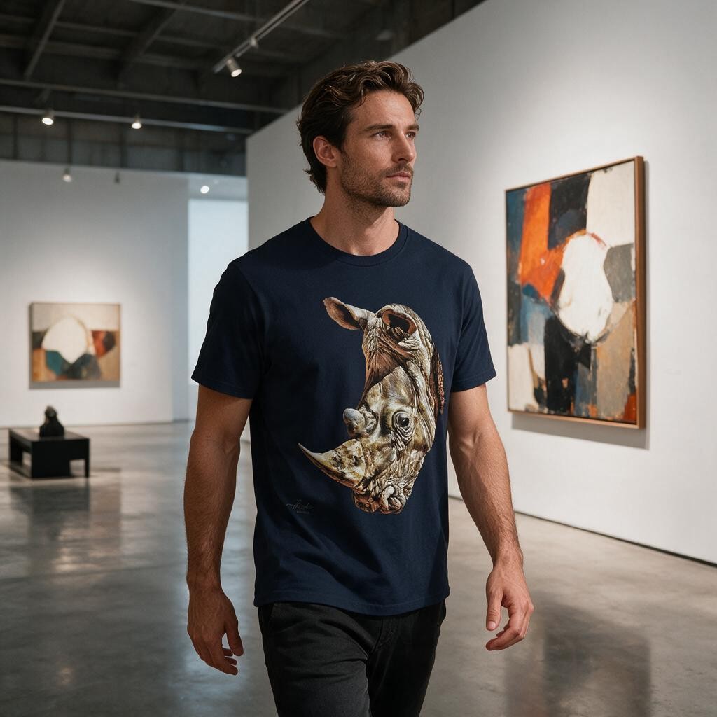 Rhino Unisex Cotton T-Shirt