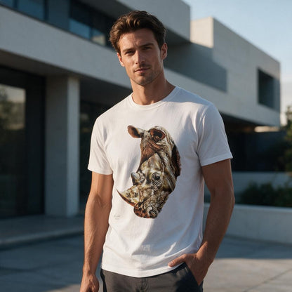 Rhino Unisex Cotton T-Shirt