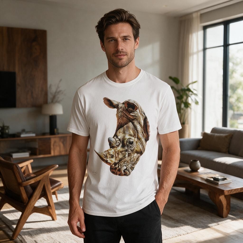 Rhino Unisex Cotton T-Shirt