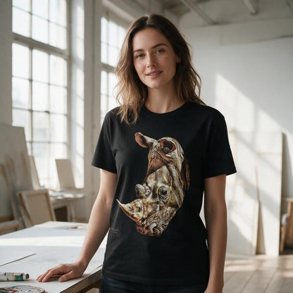 Rhino Unisex Cotton T-Shirt
