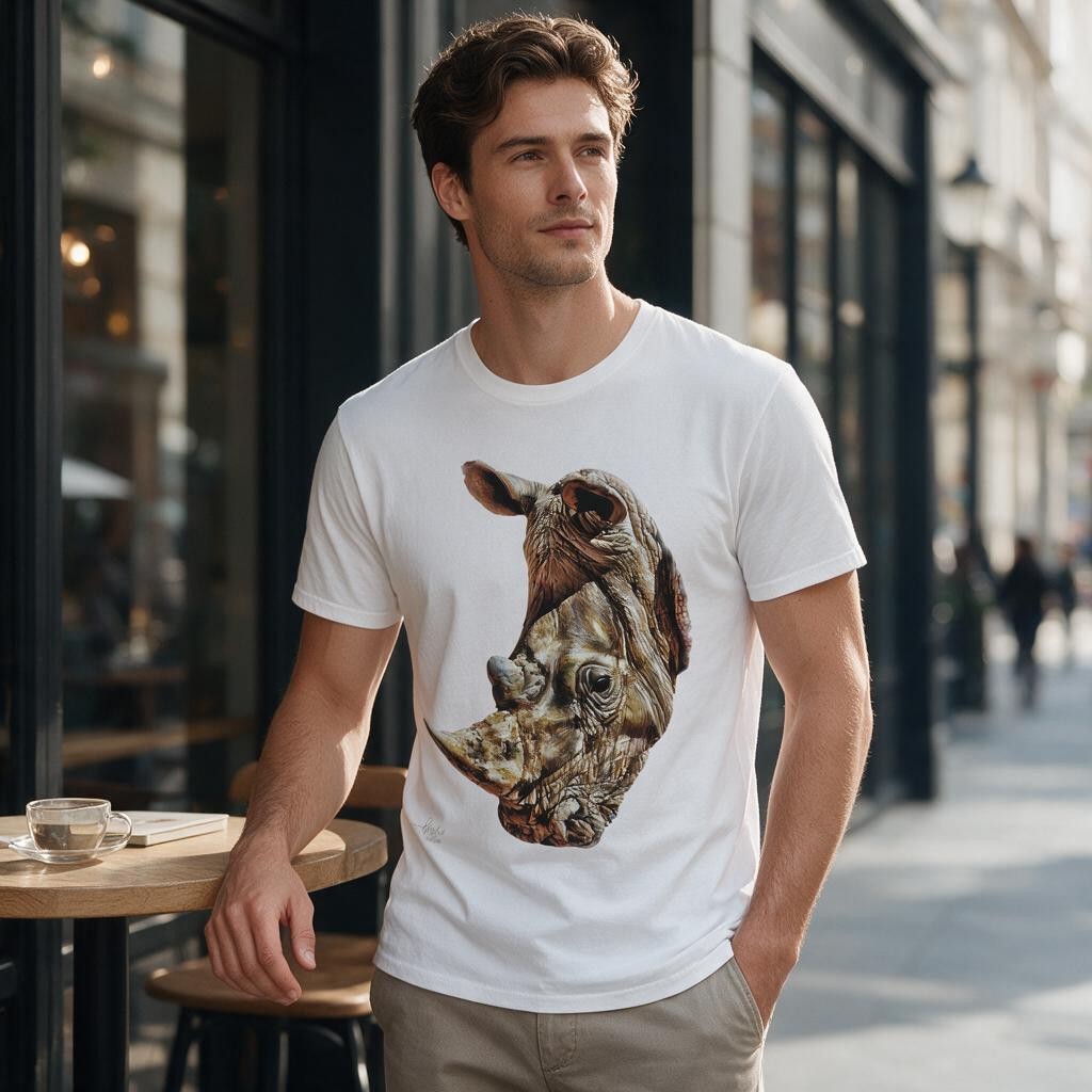 Rhino Unisex Cotton T-Shirt