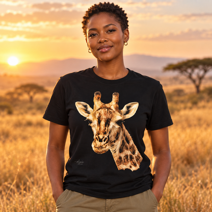 Giraffe Unisex Cotton T-Shirt