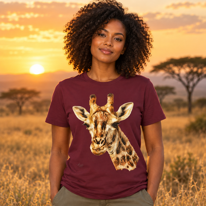 Giraffe Unisex Cotton T-Shirt