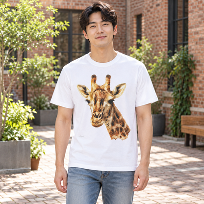 Giraffe Unisex Cotton T-Shirt
