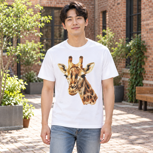 Giraffe Unisex Cotton T-Shirt