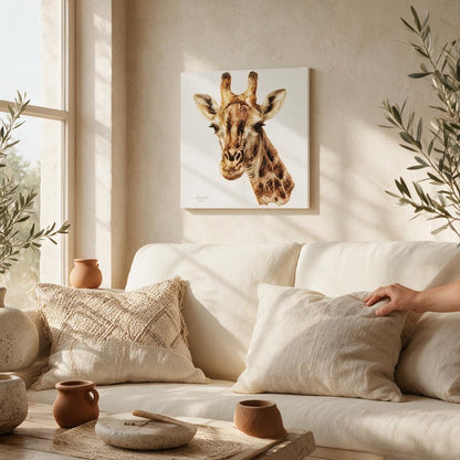 Giraffe Fine Art Giclée Matte Poster