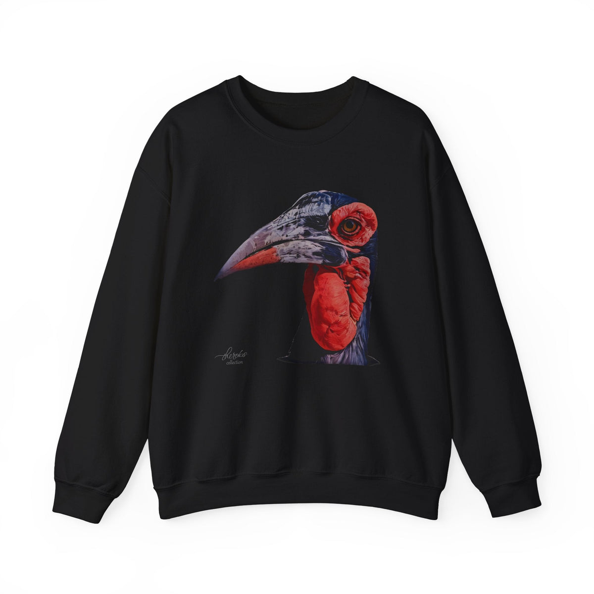African Hornbill Heavy Unisex Sweatshirt - HD Printing