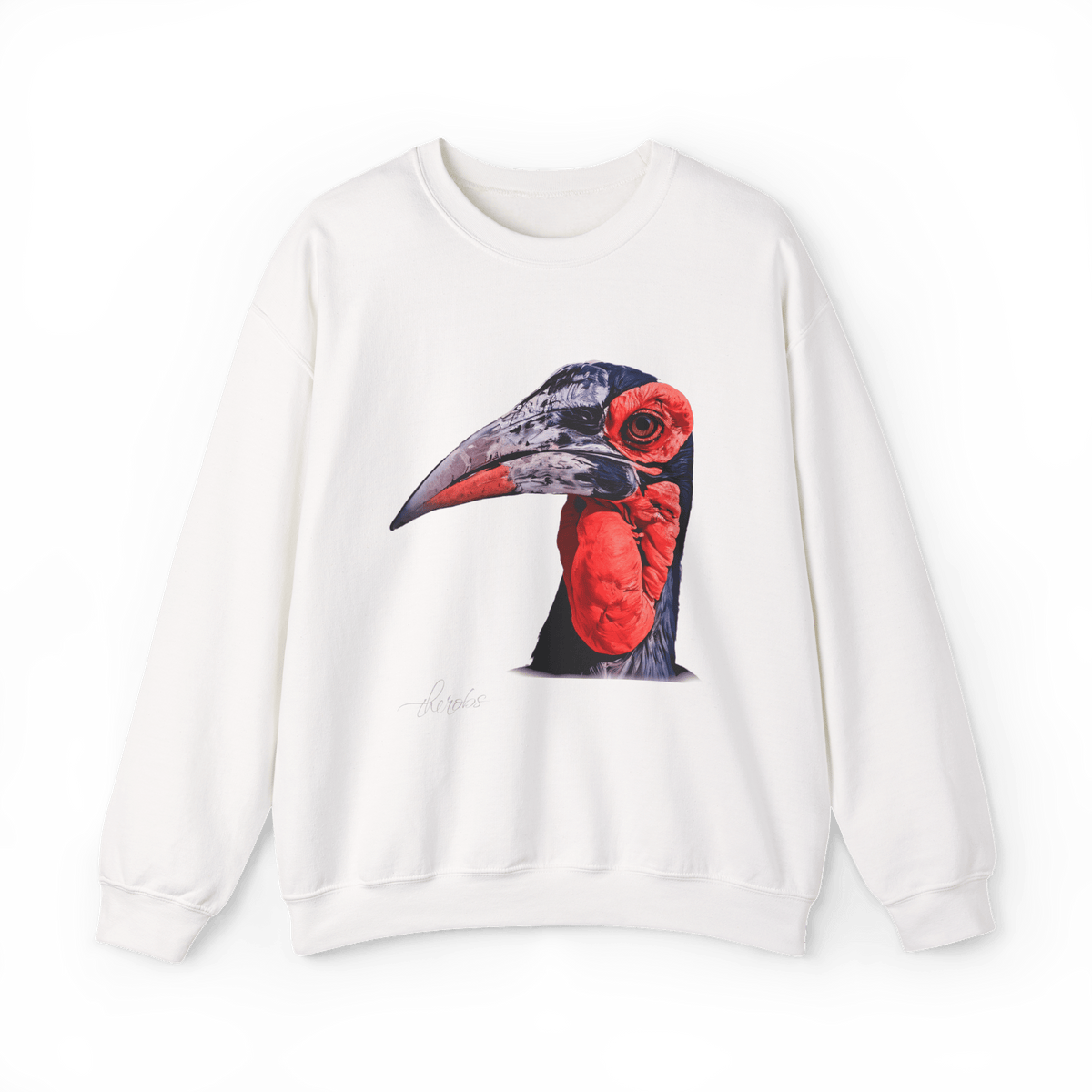 African Hornbill Heavy Unisex Sweatshirt - HD Printing