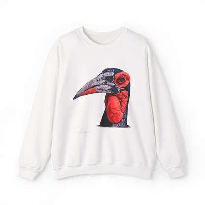African Hornbill Heavy Unisex Sweatshirt - HD Printing