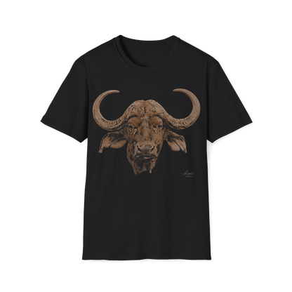 Cape Buffalo Unisex Cotton T-Shirt - HD Printing