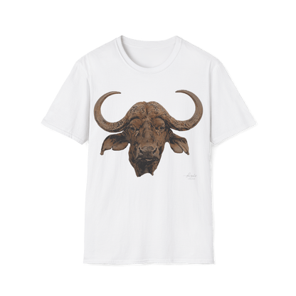 Cape Buffalo Unisex Cotton T-Shirt - HD Printing