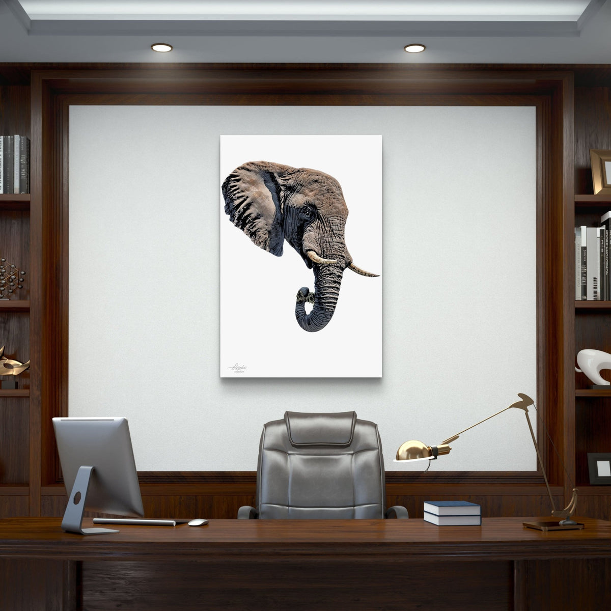 Elephant Fine Art Giclée Matte Poster II - HD Printing