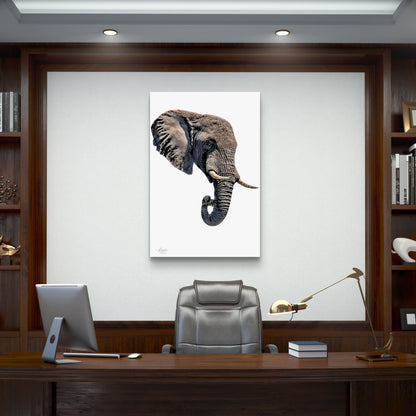 Elephant Fine Art Giclée Matte Poster II - HD Printing